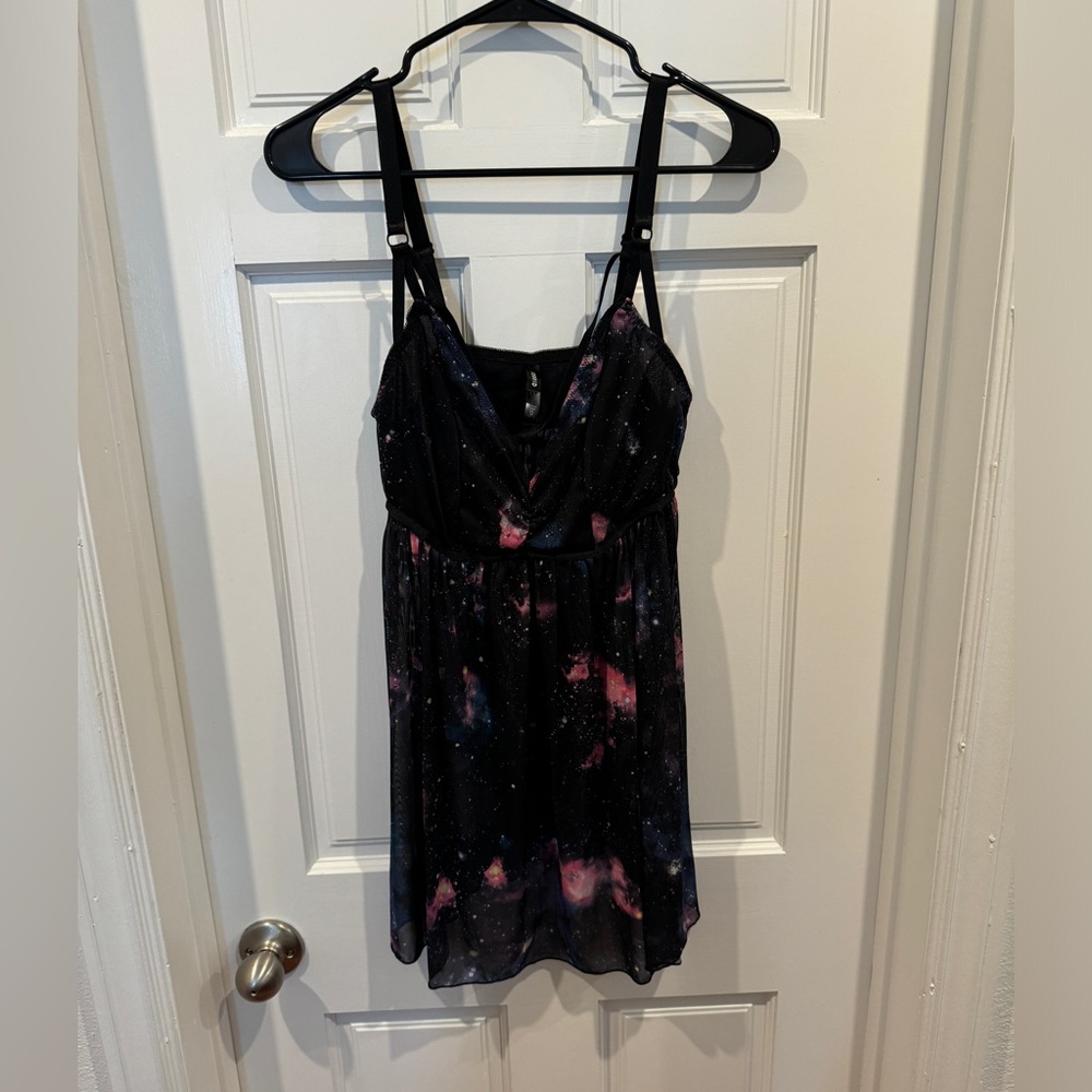 Strappy Galaxy Torrid Chemise